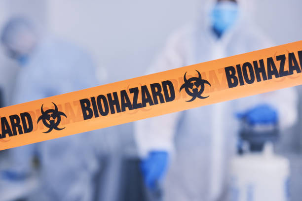 Professional Blood Cleanup technician working in Rosedale, MD